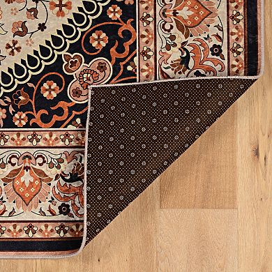 Linon Emerald Oval Design Rug