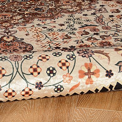 Linon Emerald Oval Design Rug