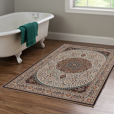 Linon Emerald Oval Design Rug