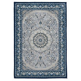 Linon Emerald Oval Design Rug