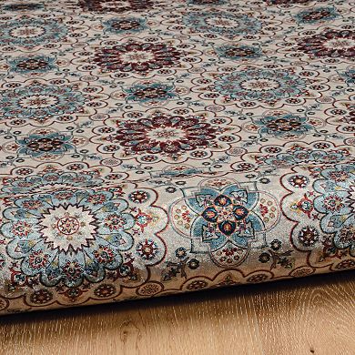 Linon Emerald Charlotte Rug