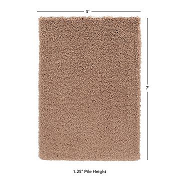 Linon Pastel Shag Rug