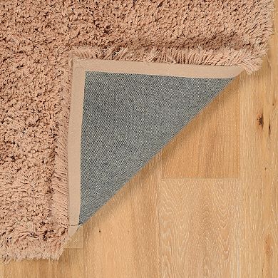 Linon Pastel Shag Rug