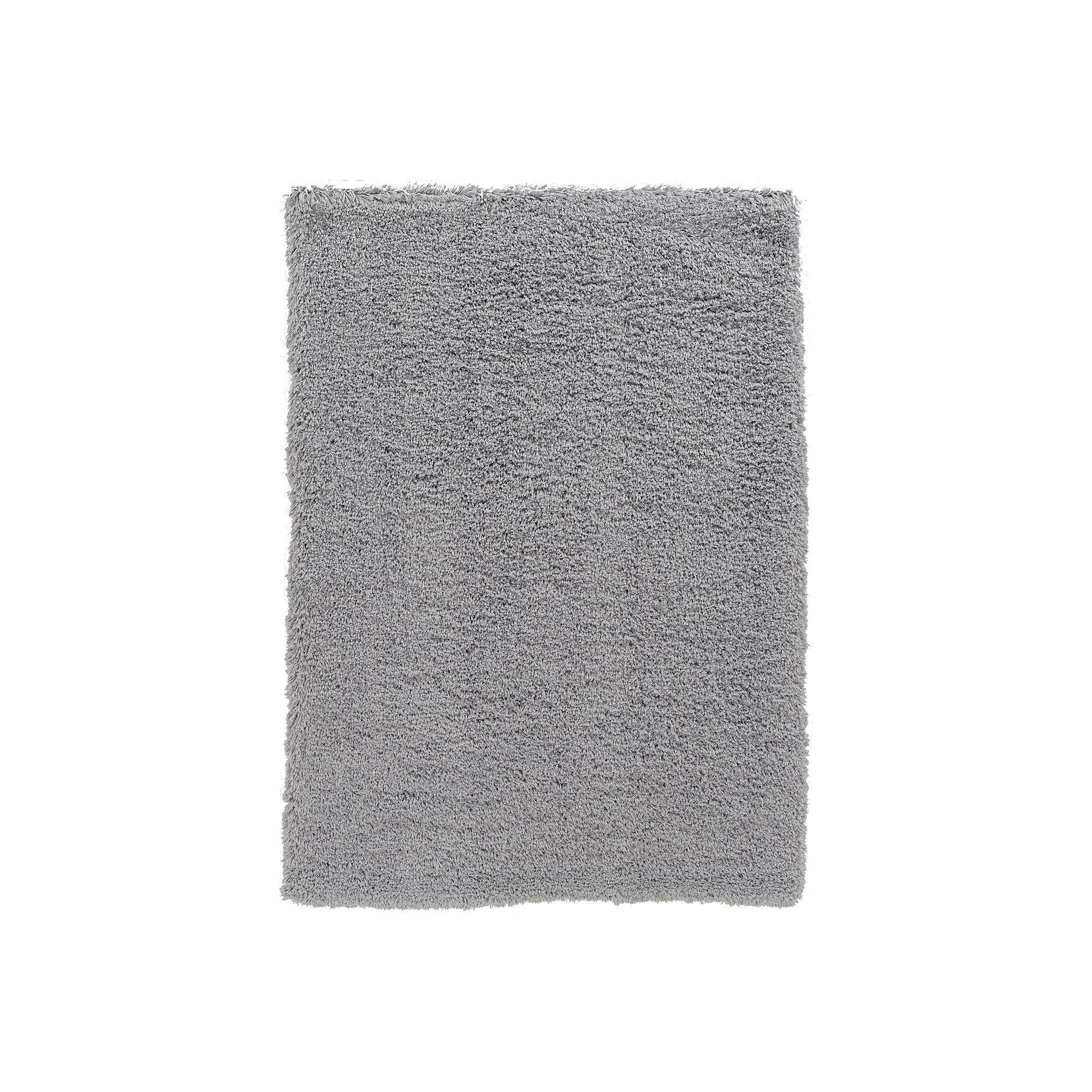 Linon Pastel Shag Rug, Gray