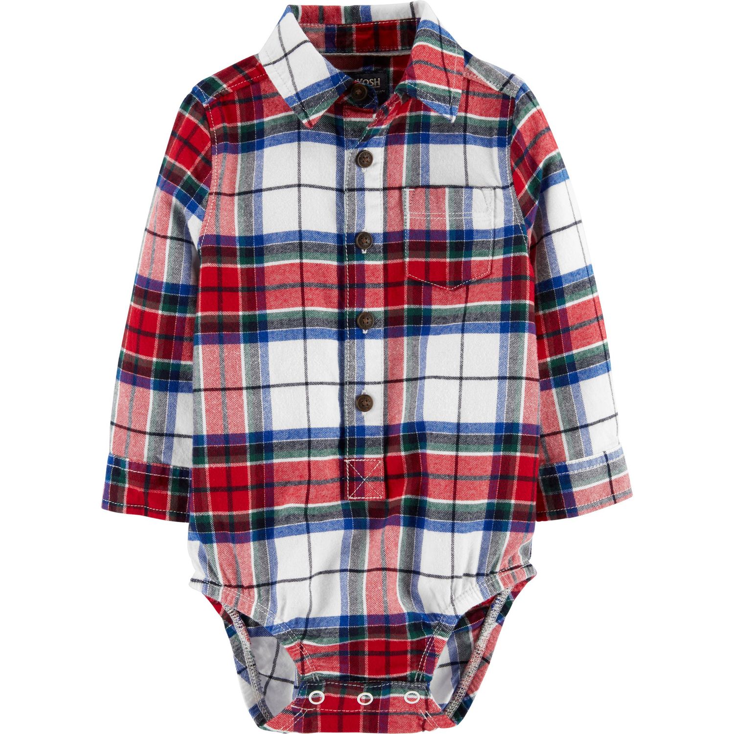 baby boy button down bodysuit