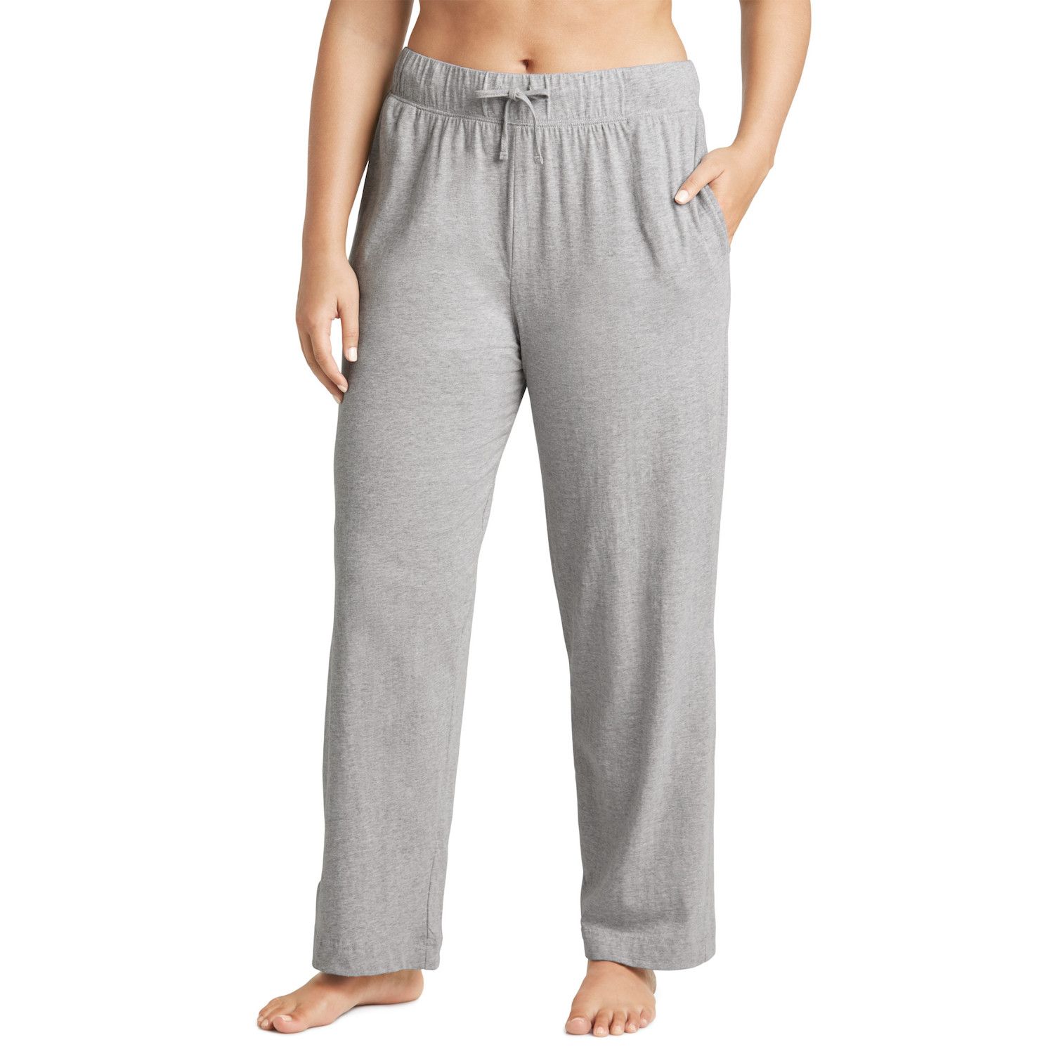 women's plus size gray pants