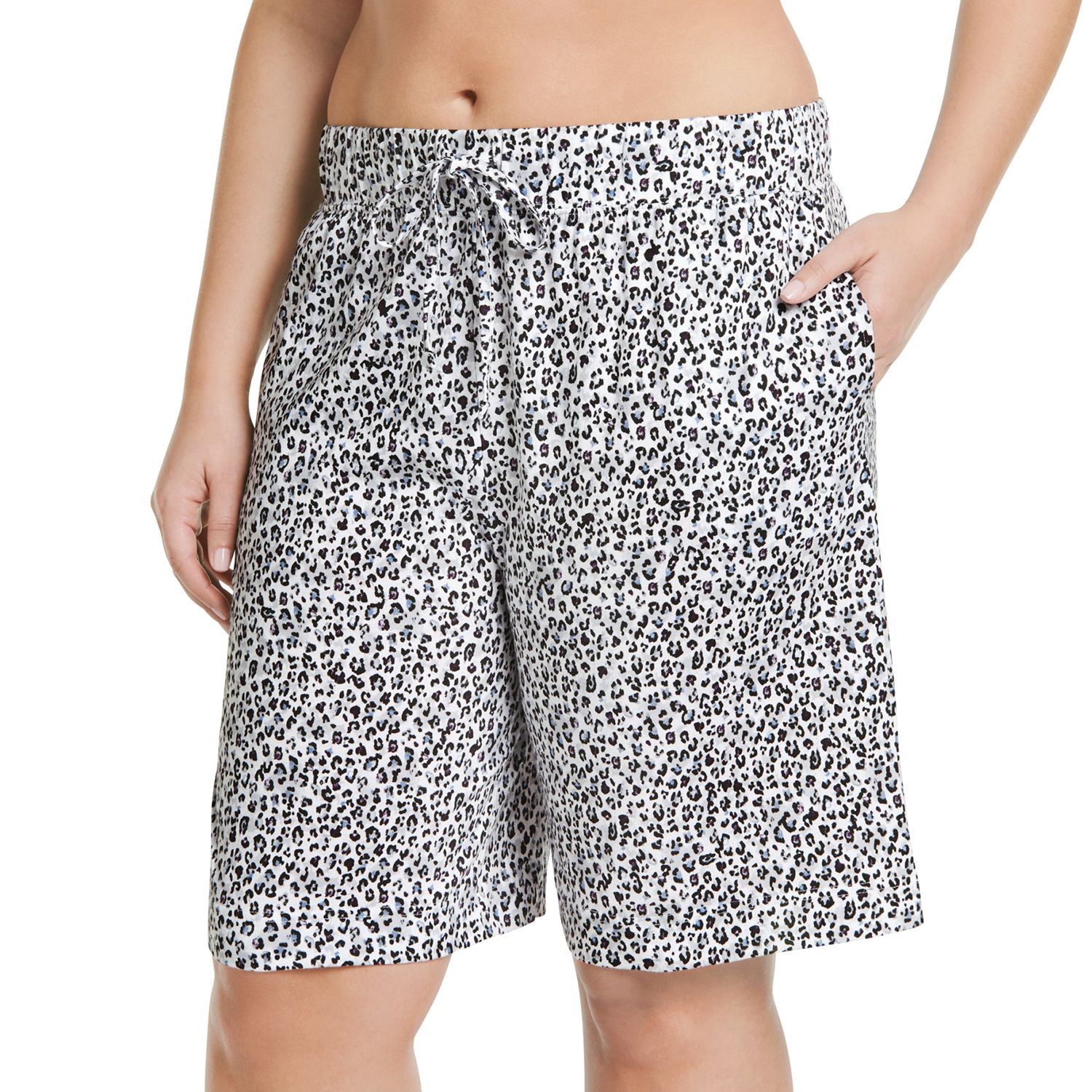 jockey lounge shorts women