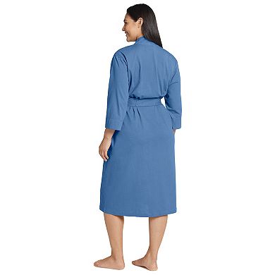 Plus Size Jockey® Everyday Essentials Long Wrap Robe