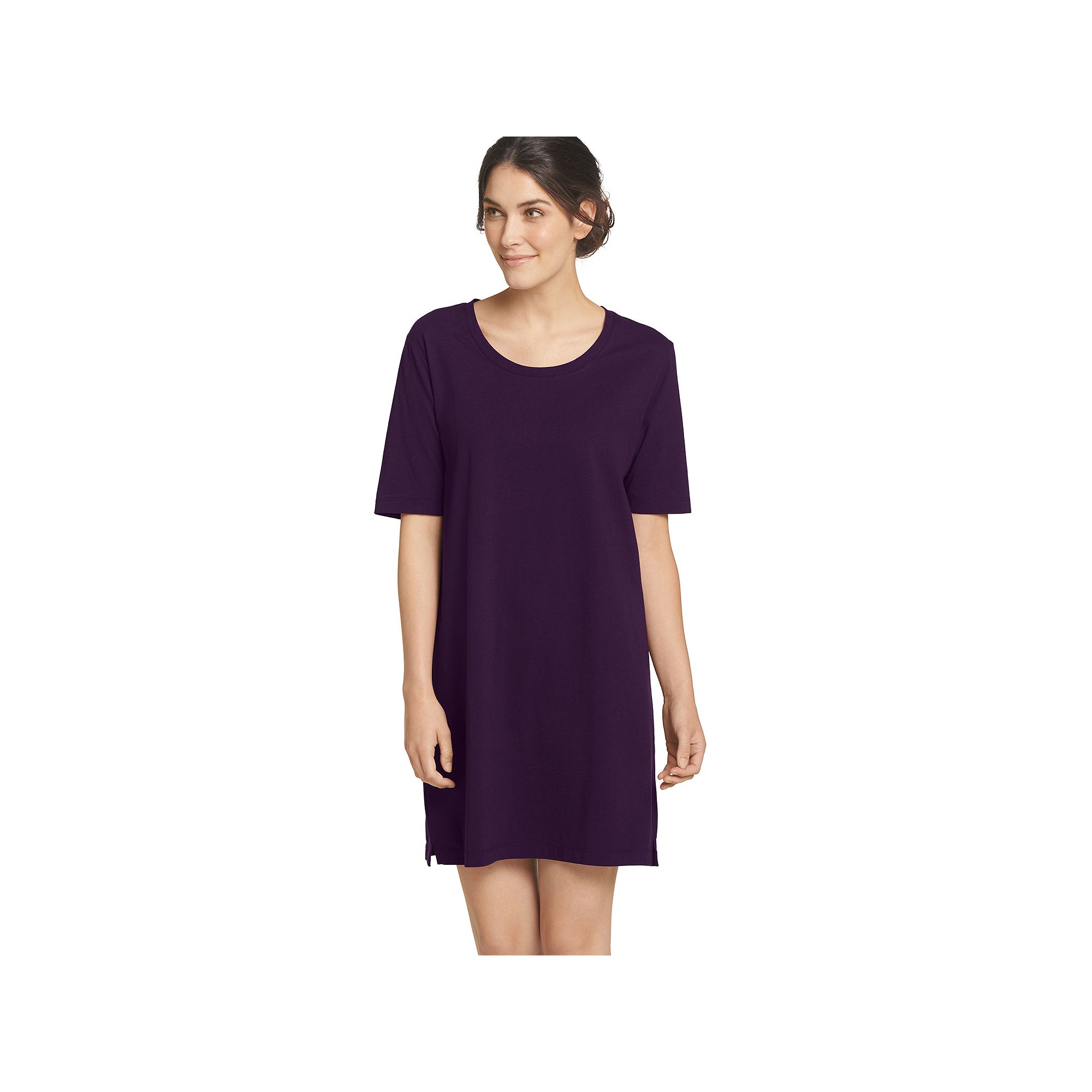 Womens Jockey® Everyday Essentials Sleepshirt, Size: Large, Purple