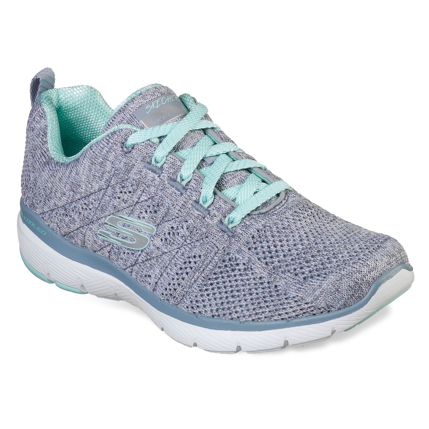 skechers flex appeal 3.0 high tides women's sneakers