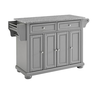 Crosley Alexandria Gray Kitchen Island