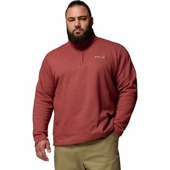 Big & Tall Columbia Hart Mountain Fleece Quarter-Zip Pullover