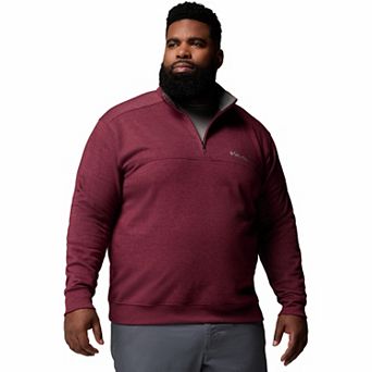 Big & Tall Columbia Hart Mountain II Quarter-Zip Pullover