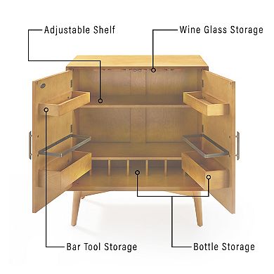 Crosley Landon Bar Cabinet