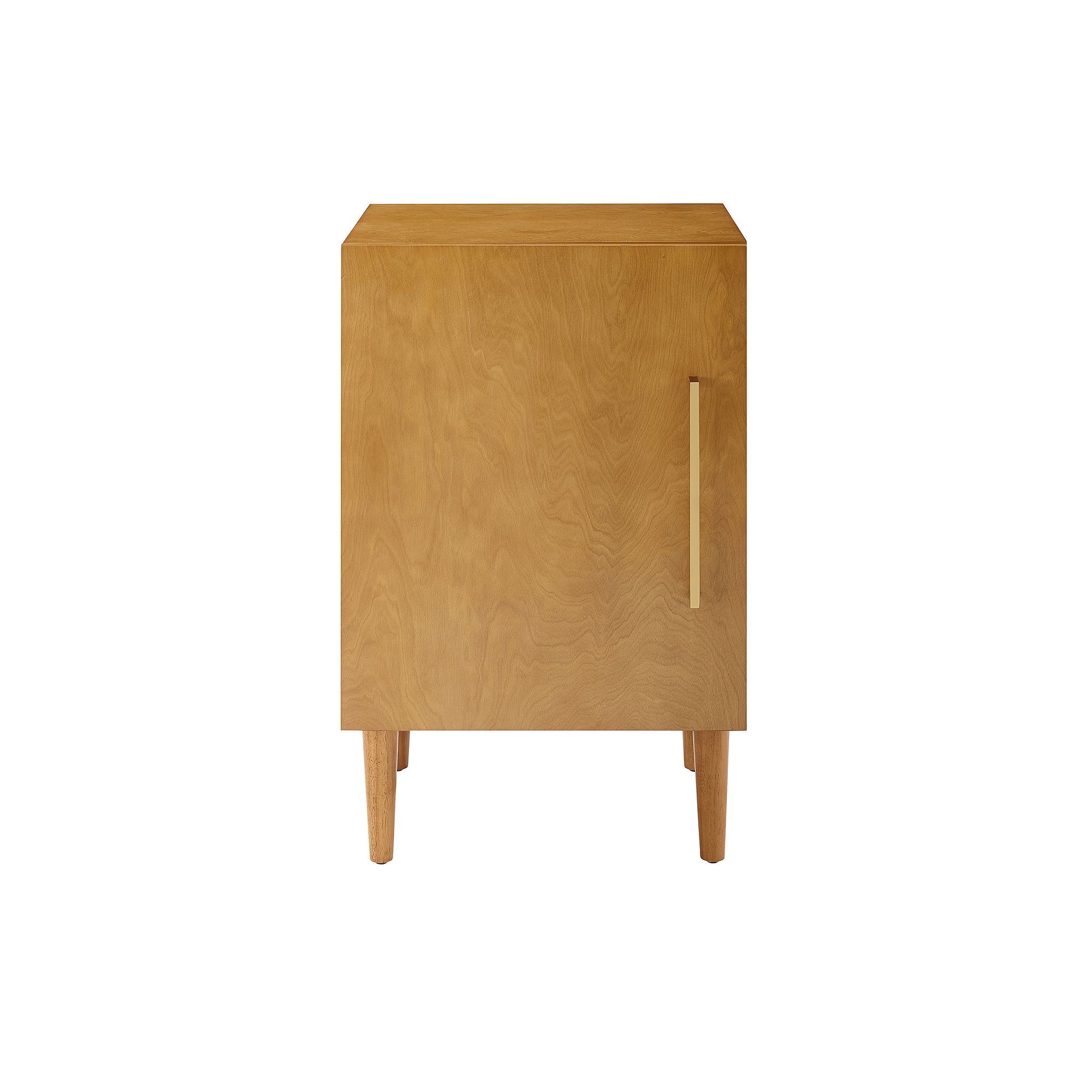 Crosley Everett Record Player Stand, Acorn