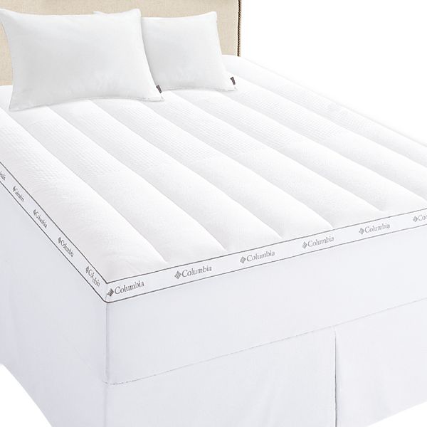 Columbia Ice Fiber Cooling 3 In Mattress Topper