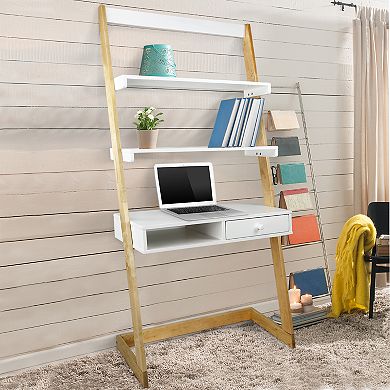 American Trails Freestanding Ladder Desk & Drawer