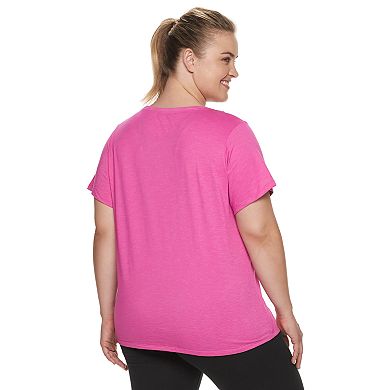 Plus Size Nike Dry Graphic Tee