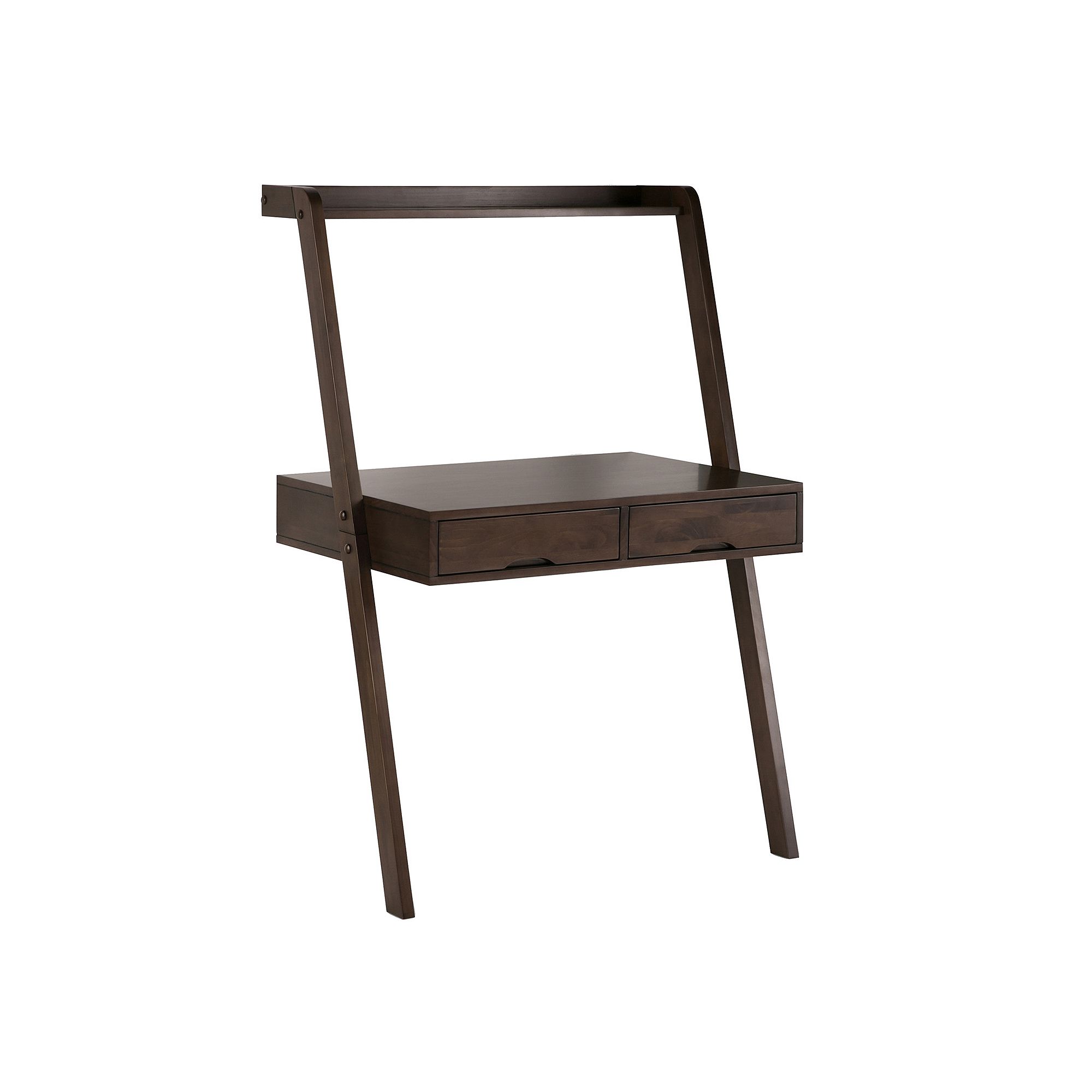 Simpli Home Aleck Desk, Brown