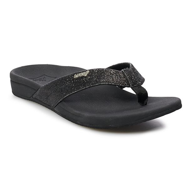 Reef women's glitter flip hot sale flops