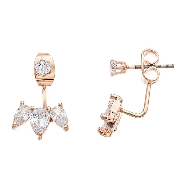 LV Rhinestone Encrusted Earrings – Cierra Lauren