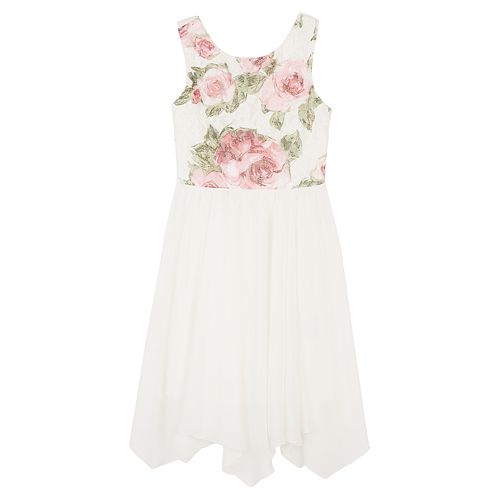 Girls 7-16 IZ Amy Byer Floral Colorblock Dress