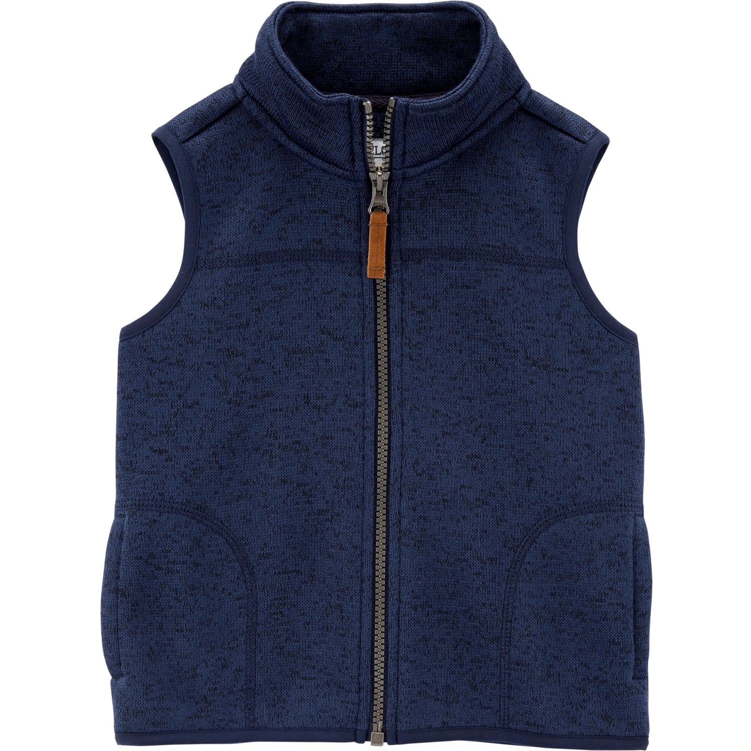 boys zip up vest