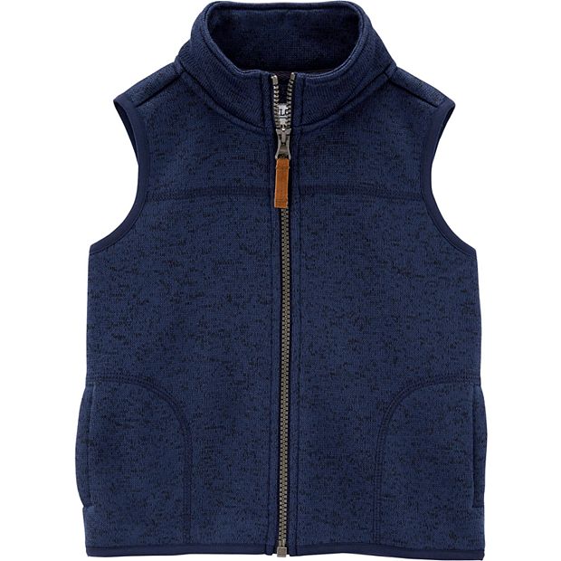 Boys zip hot sale up vest