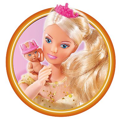 Girls Simba Steffi Love Simba Toys - Steffi Love Princess Royal Baby Playset