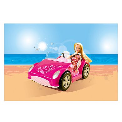 Girls Simba Steffi Love Simba Toys - Steffi Love Beach Car and Doll