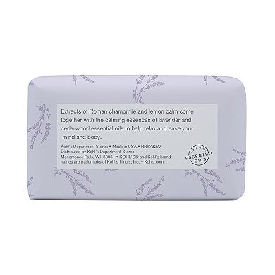Sonoma Goods For Life™ SPA Lavender & Cedar Relax Bar Soap