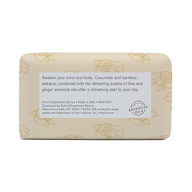 Sonoma Goods For Life™ SPA Lime & Ginger Refresh Bar Soap