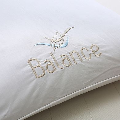 Dream On Balance Firm Nano Shredded Memory Foam Core Pillow