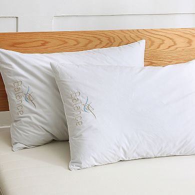 Dream On Balance Firm Nano Shredded Memory Foam Core Pillow