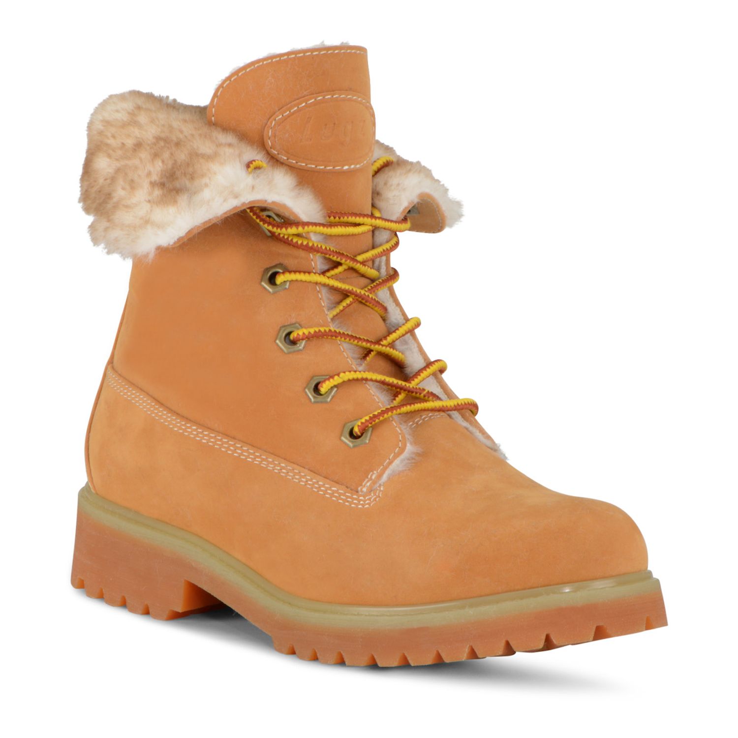 fold over boots with fur