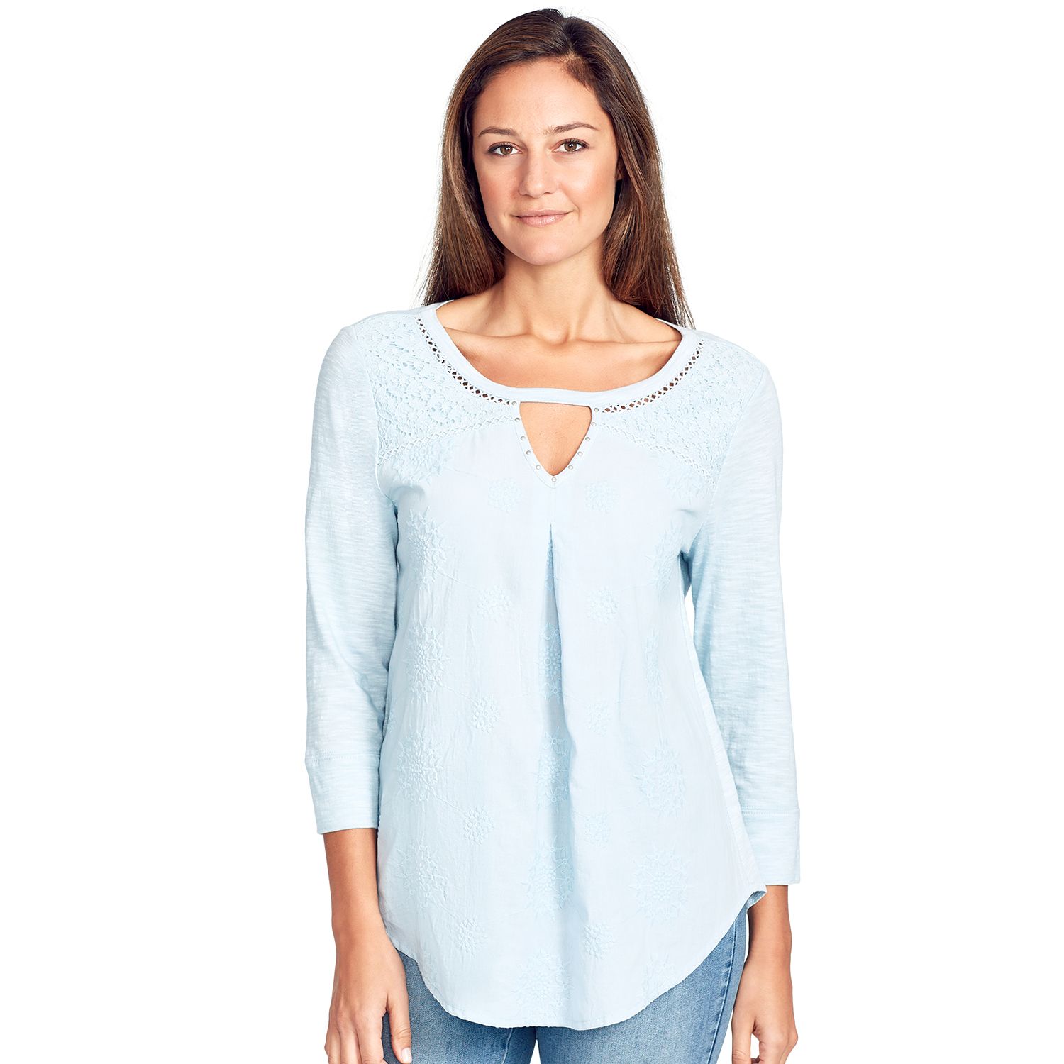 womens keyhole top