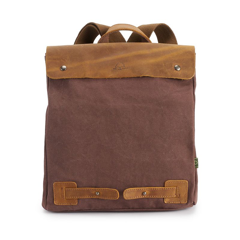 The Same Direction Convertible Cooper Canvas Backpack, Brown