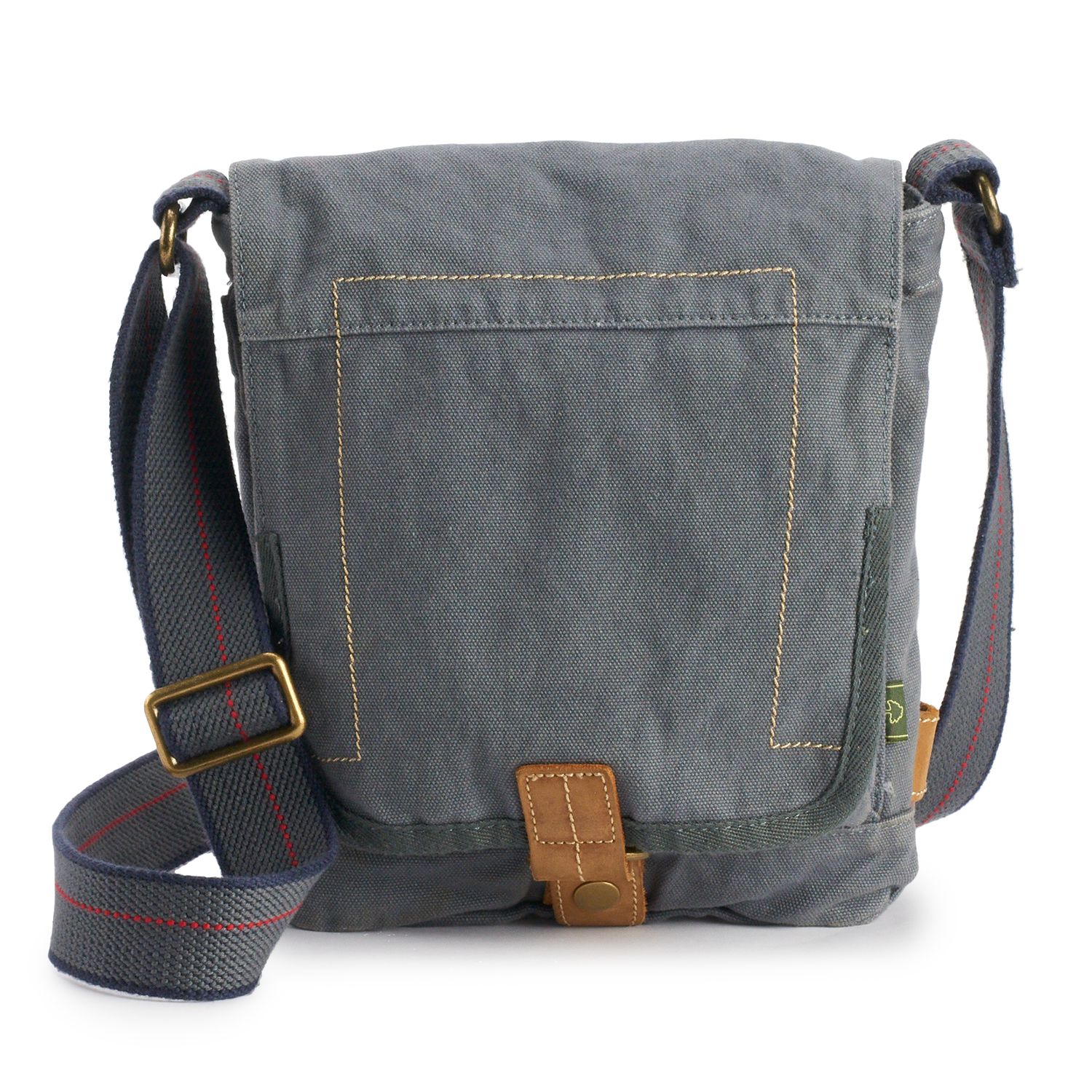 cleo canvas messenger bag