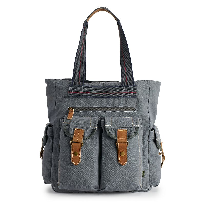 The Same Direction Atona Utility Canvas Tote, Grey