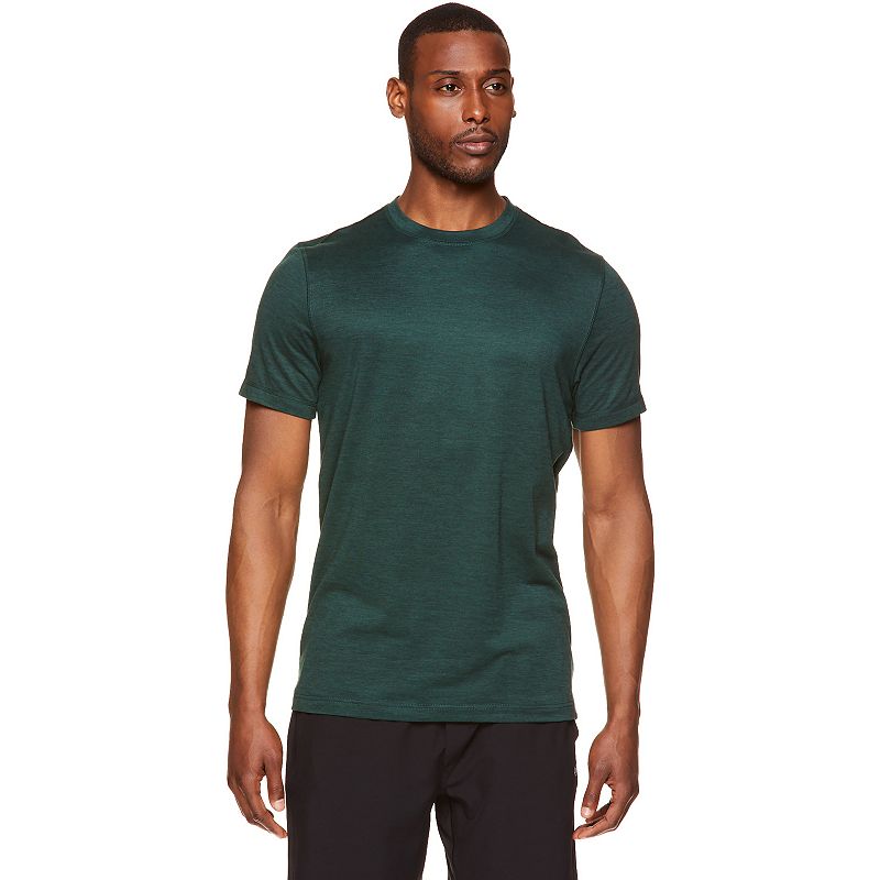 Mens Gaiam Everyday Basic Crew, Size: Small, Blue