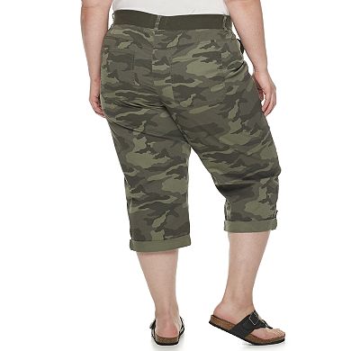 Plus Size EVRI Utility Capris