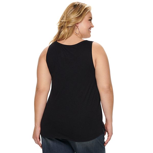 evri plus size tank tops