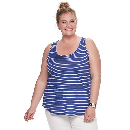 evri plus size tank tops