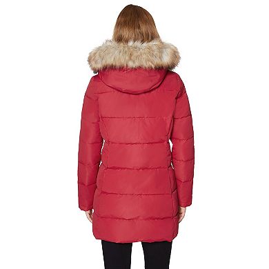 Women's Halitech Faux-Fur Hood Puffer Jacket