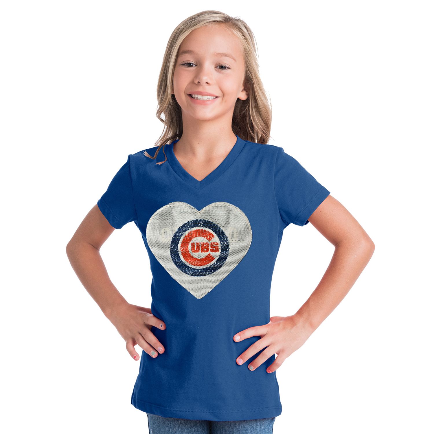 girls chicago cubs shirt