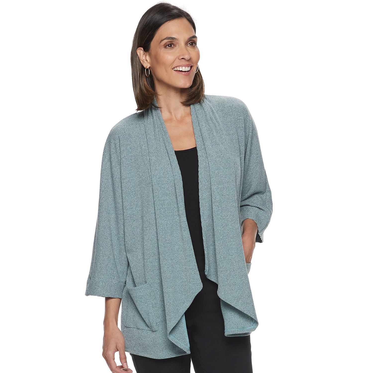 open front kimono cardigan