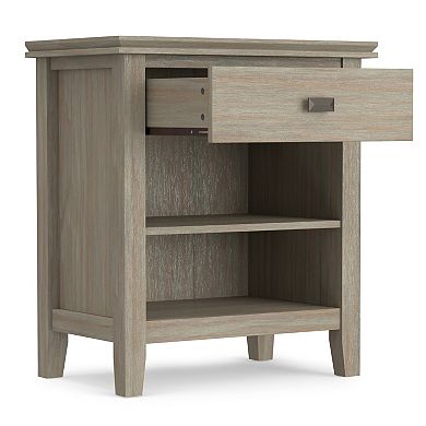 Simpli Home Acadian Bedside Table