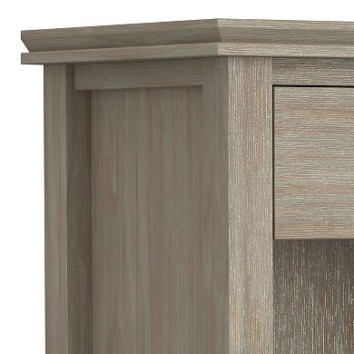 Simpli Home Acadian Bedside Table