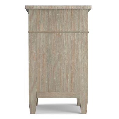 Simpli Home Carlton Nightstand Table