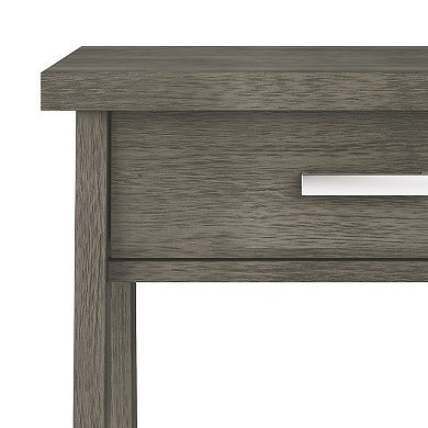 Simpli Home Sawhorse Bedside Table